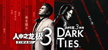 人中之龙极３/人中之龙３外传 Dark Ties/如龙极3 与暗黑羁绊/Yakuza Kiwami 3 & Dark Ties  （v1.15）虚拟机HV版本